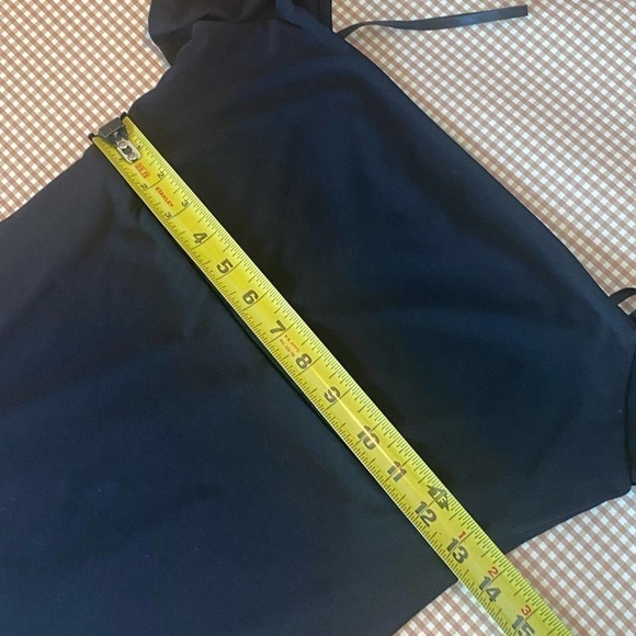 BCBGeneration off the shoulder women’s black dress. Size medium - Picture 9 of 10